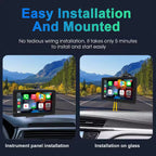 Tech Driver Gear 7” IPS CarPlay Screen – Portable Android Auto Radio, GPS Navigation, WiFi, Rear View Camera Support