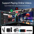 Tech Driver Gear Android 13 AI Box – Universal Wireless CarPlay, 8GB+256GB, LTE 4G, Round Touch Display