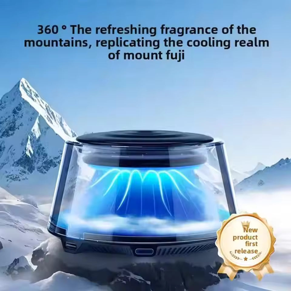 Snow Mountain Smart Car Fragrance Diffuser